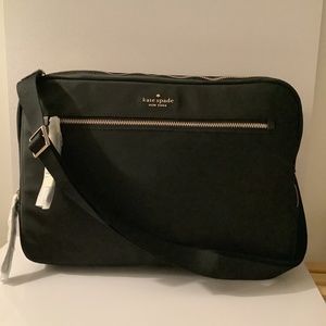 Last 1 - Kate Spade Black Laptop Sleeve Case Shoulder Carry Business Bag BNWT